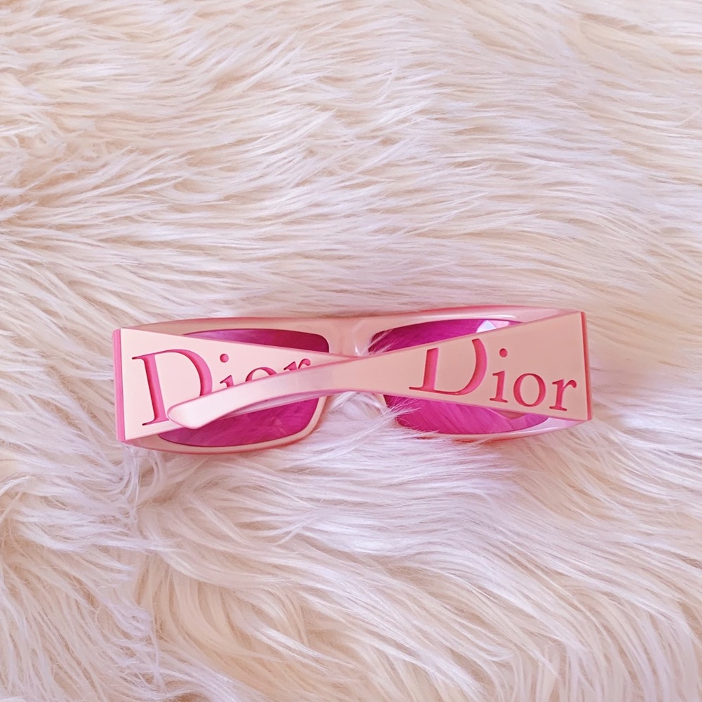 RARE Vintage Authentic Dior Pink Sunglasses